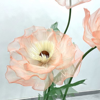 장식용 종이 꽃 가게